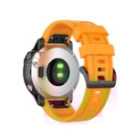 Garmin Fenix 7S/6S/6S Pro/5S/5S Plus Klockarmband i silikon - Gul