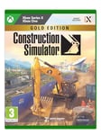 CONSTRUCTION SIMULATOR - GOLD EDITION pour Xbox Series X