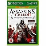 Assassin's Creed II 2 GOTY Edition - Classics for Microsoft Xbox 360 Video Game