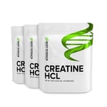 Body Science 3 x Creatine HCl - 150g Unflavoured Kreatin, kosttillskott 150 g