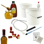Mead Honey Wine Making Kit Full Starter 6 Bottles 4.5L Complete Homebrew Set