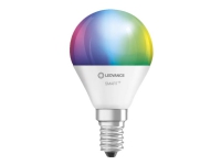 LEDVANCE SMART+ - LED-glödlampa - form: P46 - E14 - 4.9 W (motsvarande 40 W) - klass F - RGBW-lampa - 2700-6500 K - vit