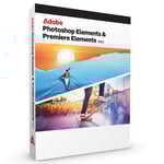 Adobe Photoshop Elements 2025 + Premiere Elements 2025 - Engelska