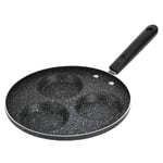 3-Cup Egg Frying Pan Non Stick Egg Cooker Pan Multi Egg Pan for Gas Stove