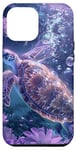 Coque pour iPhone 15 Plus Tortue de mer Tortue de mer Vie marine Animal aquatique