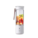 500ml Electric Fruit Juicer Glass Mini Hand Portable Smoothie Maker Blenders Mixer USB Rechargeable for Home Travel