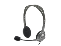 Logitech Stereo H111 - Headset - på örat - kabelansluten