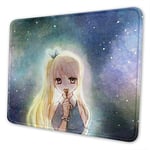 World of Gaming Mouse Pad with Stitched Edges Computer Mouse Mat Non-Slip Rubber Base for Laptop PC 12 X 10 X 0.12 Inches