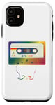 Coque pour iPhone 11 Cassette Tapes Mixtapes Pride Month, succès des années 90