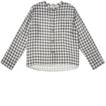 Tocoto Vintage Checked Maho Neck Skjorta Off White |  | 4 years