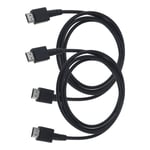 2x HDMI Cable 1.5m HDMI to HDMI Wire for TV Monitor for Nintendo Switch