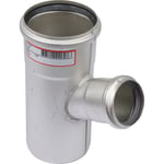 EuroPipe 82 x 50 x 67,5° grenrör rostfritt AISI 304 EN1.4301