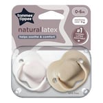 Tommee Tippee latexnapp 0-6 mån. - 2 st