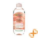 GARNIER Micellar Cleansing Water with Rose Water 400ml Face Eyes Lips Makeup