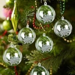 Lear Plastic Acrylic Craft Ball Sphere Baubles For B 10cm