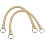 Creativ Väskhandtag i Konstläder 2 st - Beige 53 cm