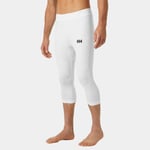 Helly Hansen Herr HH Lifa® Seamless Racing 3/4 Byxor Vit XL