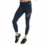 Women's New Balance Printed Fast Flight High Rise Tights in Blue