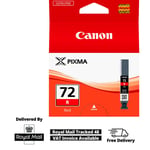 Genuine Indate Canon PGI72 Red Ink Cartridge for Canon Pixma Pro 10