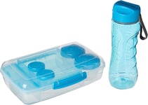 Sistema To Go Lunch Box & Meal Containers Water Bottle 800ml Bento Box 6 Piece