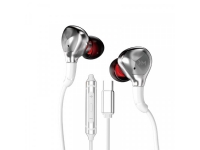 WEKOME YC06 Blackin Series - USB-C wired HiFi headphones (White)