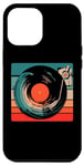 Coque pour iPhone 13 Pro Max Retro Vinyle Platine Lecteur 70s - 60s Vintage Disque