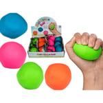 Out Of The Blue 2-pack Formbar Stressboll Antistress Boll Squeeze Neon Färger Kl Multicolor