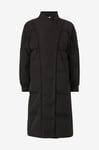 Y.A.S - Dunkappa yasFinlou Down Coat S. - Svart