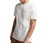 T-Shirt Blanc Homme Superdry Ranchero