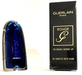 Guerlain Rouge Lipstick  The Double Mirror Cap Case In Sapphire Desire