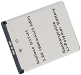 Kompatibelt med Sony Ericsson Xperia X2a, 3.6V (3.7V), 1500 mAh