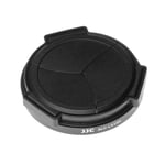 vhbw protège-objectif automatique compatible avec Panasonic Lumix DMC-LX100 caméra - plastique, noir