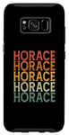 Galaxy S8 Retro Custom First Name Horace Case