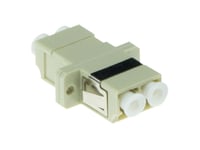 Act Fiber Optic Lc Duplex Adapter Multimode Om1/Om2 Flange. Connectors: Lc/Lc Lc Duplex Adapter Mm Om2 Panel (Ea1005)