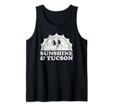 Sunshine and Tucson Arizona Retro Vintage Sun Tank Top