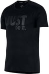 Nike M Dry Cool Miler SS Gx, Top A Manches Courtes S Noir/Anthracite