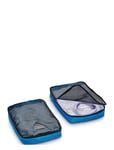 Twin Packing Cubes Bags Travel Accessories Blue Go Travel