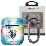 US Polo USACA2PCUSML AirPods Veske Multicolor Tie & Dye Collection