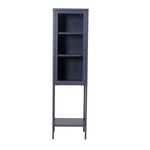 Venture Home Högt Skåp Misha 40,5 cm - High Thin Cabinet w shelf Grey 15358-205