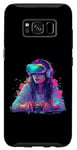 Coque pour Galaxy S8 Joypad de jeu pour fille Idée créative Inspiration graphique