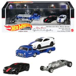 Hot Wheels Premium Jay Leno’s Garage Collector Display 4 Pack