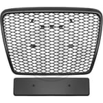 Euroda Industriel Co. Ltd Honeycomb Grill Blanksvart Audi A6 (C6-4F) 2004-2011 126186