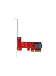 StarTech.com X4 PCI Express to SFF-8643 Adapter for PCIe NVMe U.2 SSD