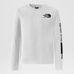 The North Face Teens' Graphic Long-Sleeve T-Shirt TNF White (854T FN4)