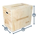 Plyometric Box Wood 3-in-1