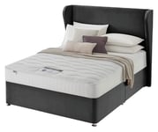 Silentnight Double Memory Divan Bed - Charcoal