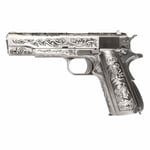 WE 1911 Chrome GBB - Etched Special Edition