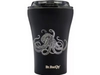 Dr.Bacty Keramisk mugg med lock Dr.Bacty Apollo Octopus - svart