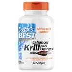 Doctors Best Enhanced Krill plus Omega3 with Superba Krill - 60 Softge