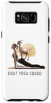 Galaxy S8+ Funny Goat Yoga Squad Warrior Plank Pose For Goat Yoga Case